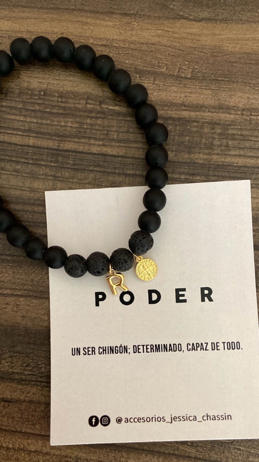 pulsera hombre con inicial